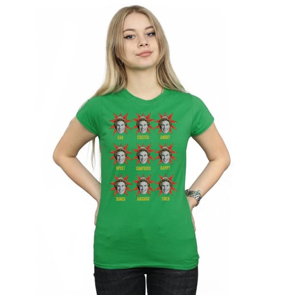 Elf Womens/Ladies Buddy Moods Cotton T-Shirt