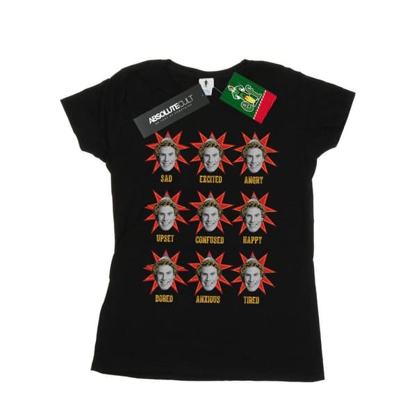 Elf Womens/Ladies Buddy Moods Cotton T-Shirt