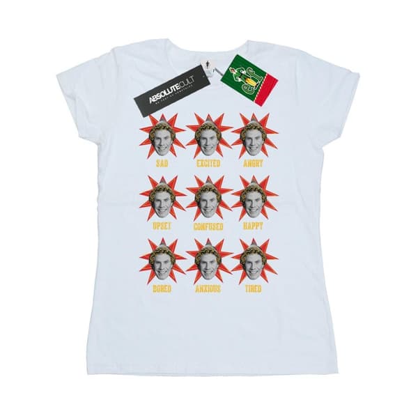 Elf Womens/Ladies Buddy Moods Cotton T-Shirt