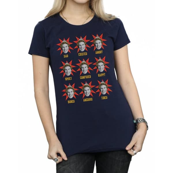 Elf Womens/Ladies Buddy Moods Cotton T-Shirt