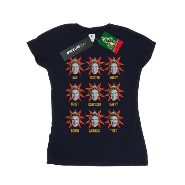 Elf Womens/Ladies Buddy Moods Cotton T-Shirt