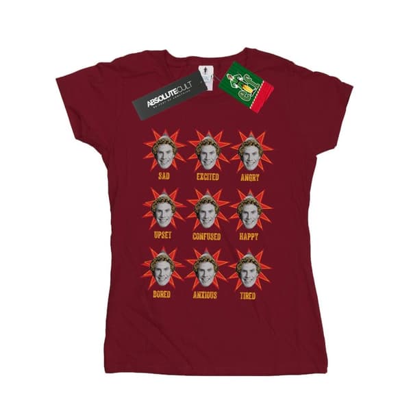 Elf Womens/Ladies Buddy Moods Cotton T-Shirt