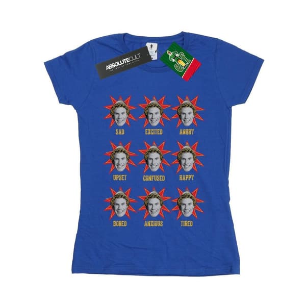 Elf Womens/Ladies Buddy Moods Cotton T-Shirt