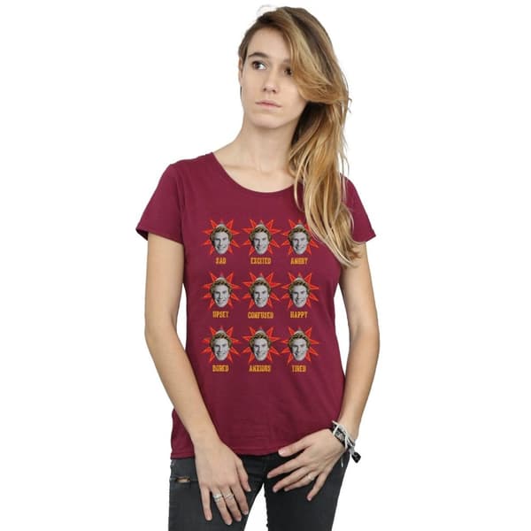 Elf Womens/Ladies Buddy Moods Cotton T-Shirt