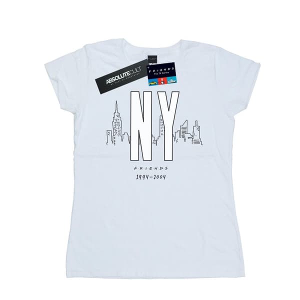 Friends Dam/dam NY City T-shirt i bomull