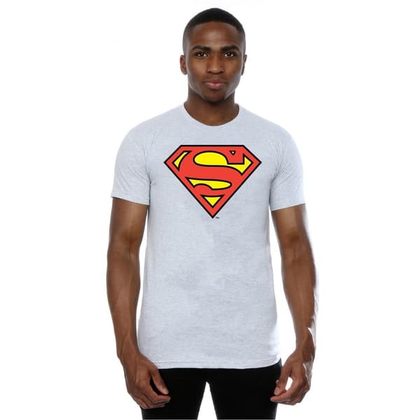 DC Comics T-shirt med Superman-logo til mænd