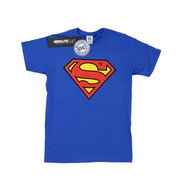 DC Comics T-shirt med Superman-logo til mænd