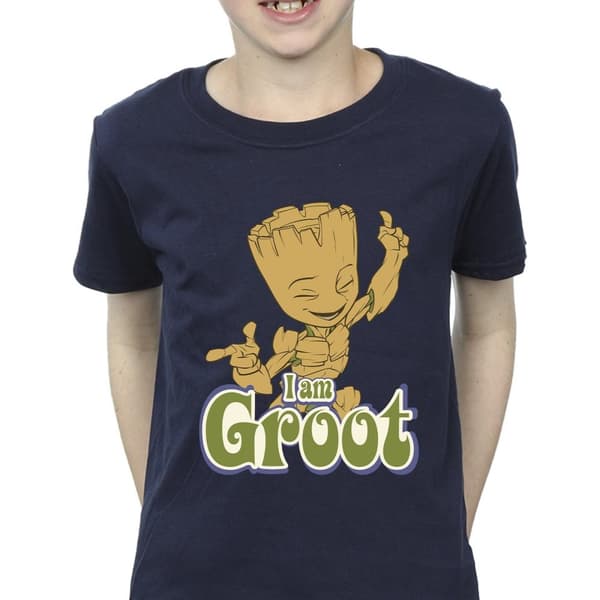 Guardians Of The Galaxy Boys Groot Dancing T-Shirt