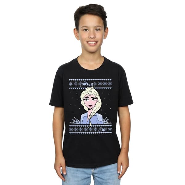 Disney Frozen 2 Elsa jul-T-shirt för pojkar