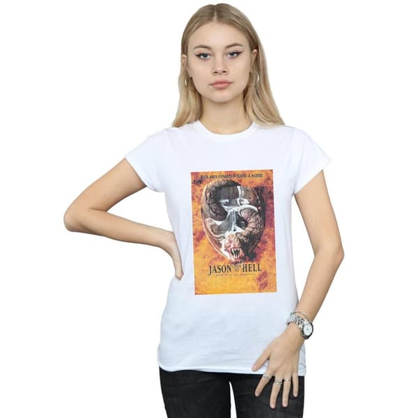 Friday The 13th Womens/Ladies Jason Goes To Hell Cotton T-Shirt