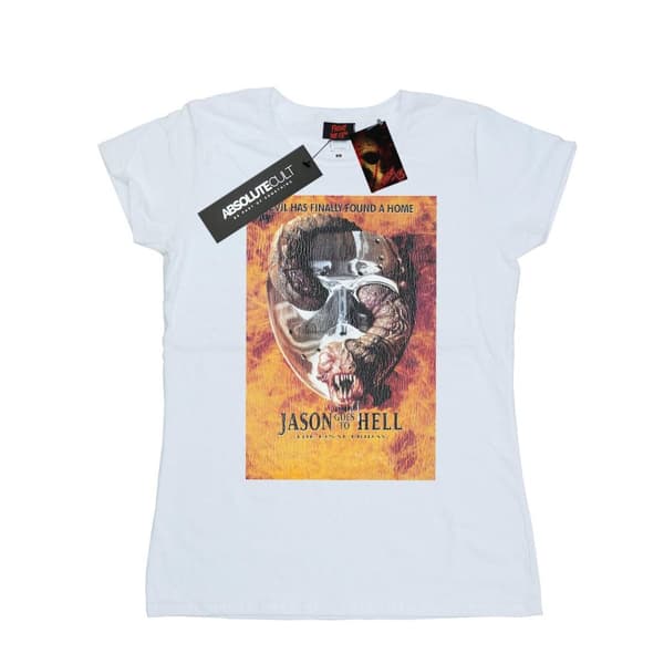 Friday The 13th Womens/Ladies Jason Goes To Hell Cotton T-Shirt