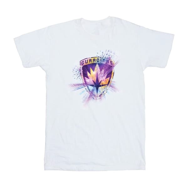 Marvel Girls Guardians Of The Galaxy Abstract Star Lord Cotton T-Shirt