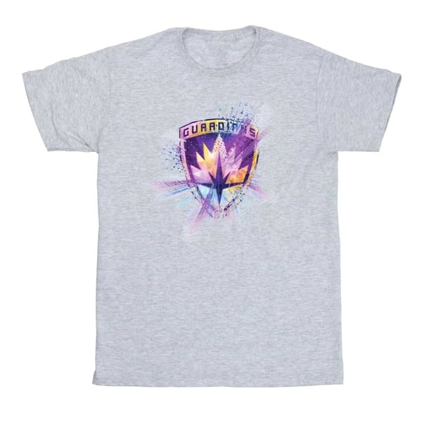 Marvel Girls Guardians Of The Galaxy Abstract Star Lord Cotton T-Shirt