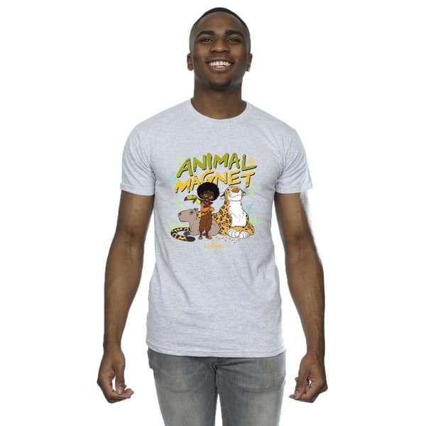 Disney Mens Encanto Animal Magnet T-Shirt