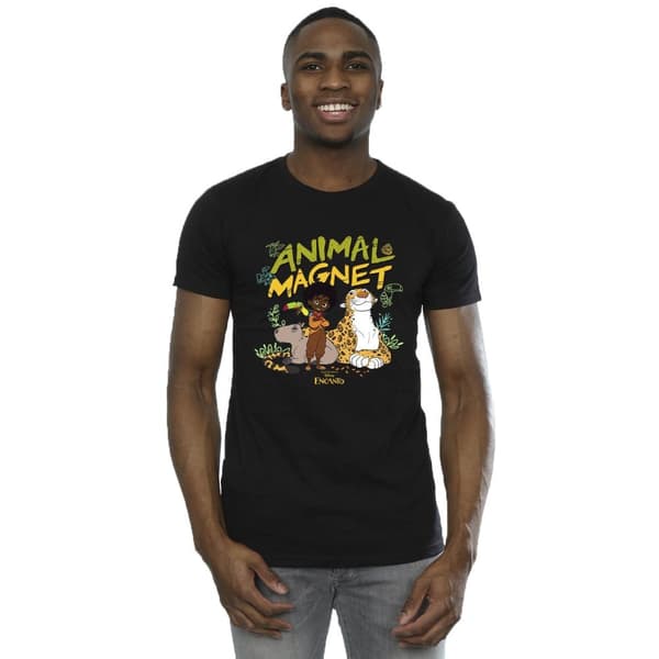 Disney Mens Encanto Animal Magnet T-Shirt