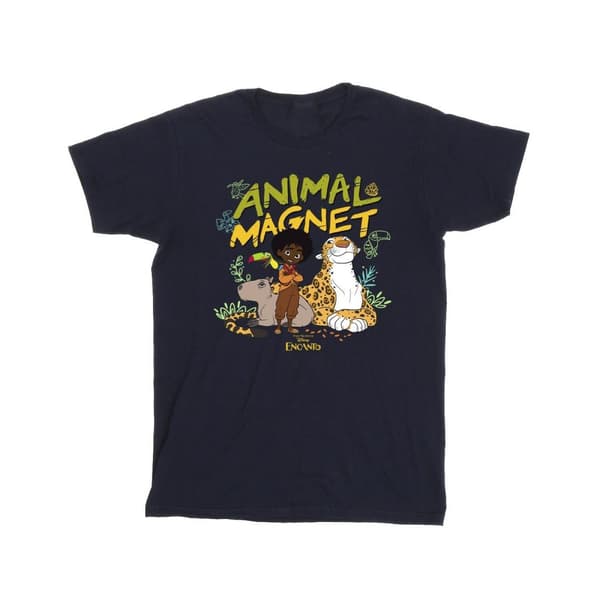 Disney Mens Encanto Animal Magnet T-Shirt