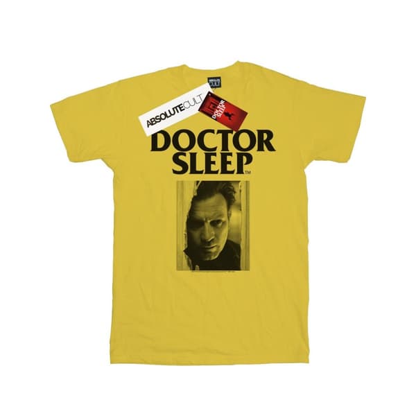 Doctor Sleep Dam/Tjej - Boyfriend-t-shirt i bomull med dörrkarm Daisy L