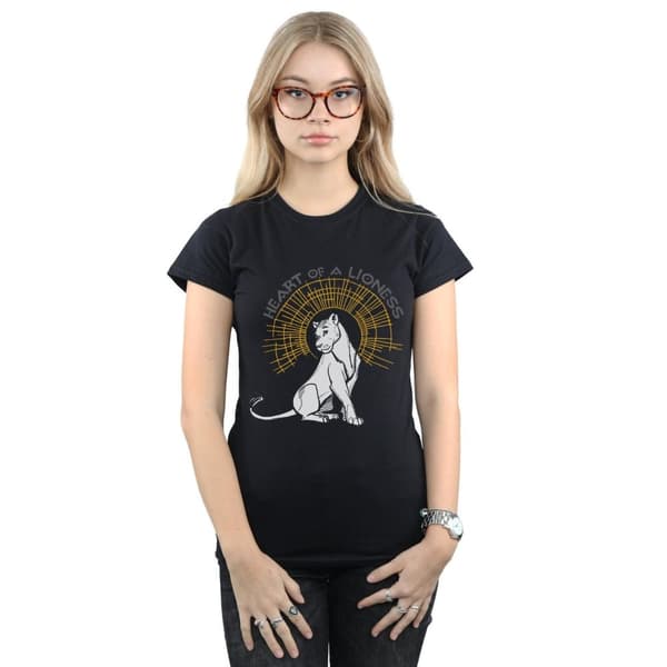 Disney Womens/Ladies The Lion King Movie Heart Of A Lioness Cotton T-Shirt