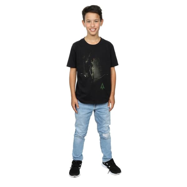 DC Comics Pojkar - Arrow Focus T-shirt med huva