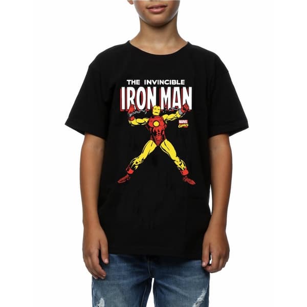 Marvel Boys Iron Man Chains T-Shirt