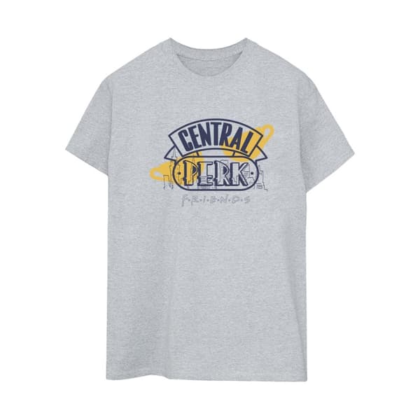 Friends Womens/Ladies Central Perk Cotton Boyfriend T-Shirt