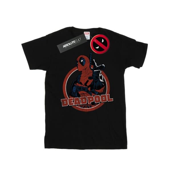 Marvel T-shirt med pistolfinger för herrar - Deadpool