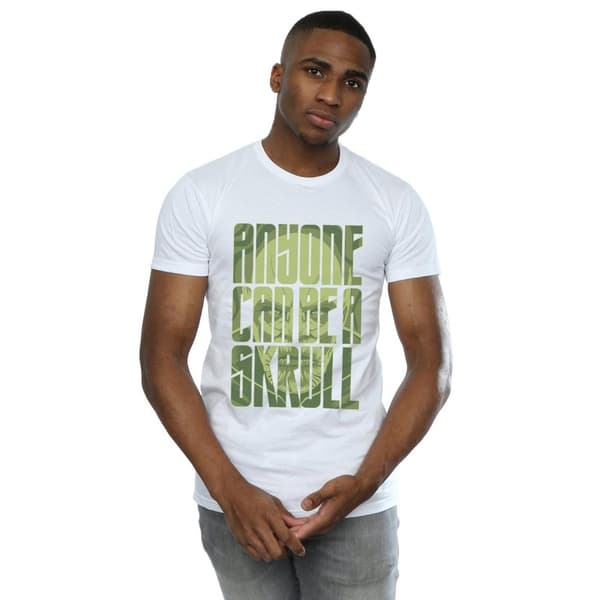 Marvel Mens Captain Marvel Anyone Can Be A Skrull T-Shirt