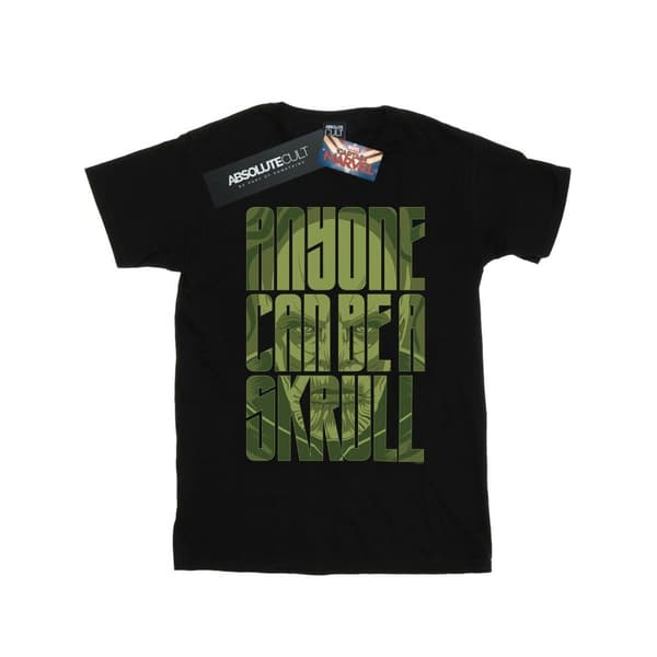 Marvel Mens Captain Marvel Anyone Can Be A Skrull T-Shirt