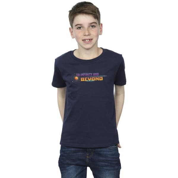 Disney Pojkar Lightyear Infinity And Beyond Text T-shirt
