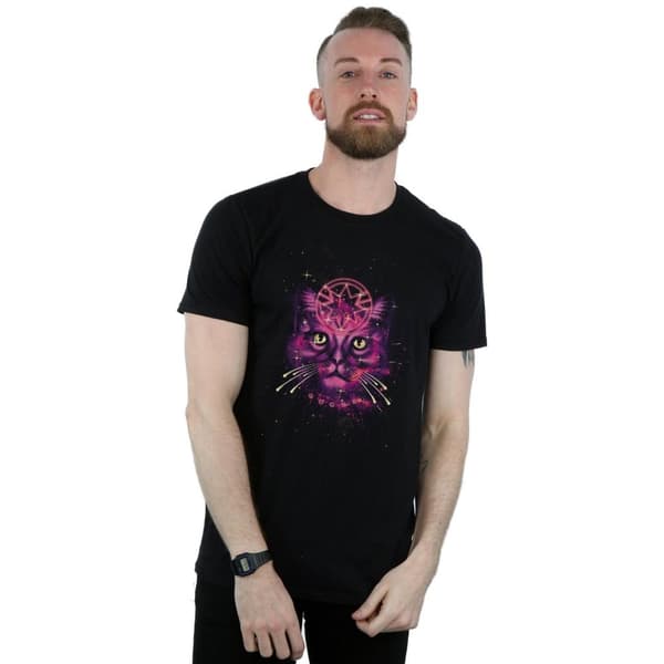 Marvel Mens Captain Marvel Neon Goose T-Shirt