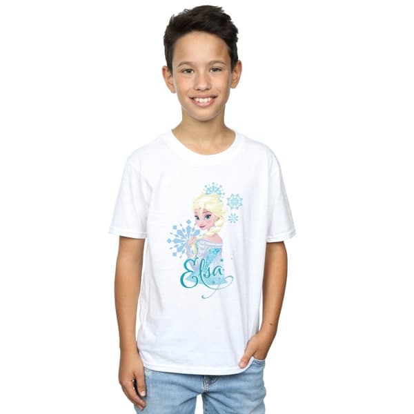 Disney Frozen Elsa Snowflakes T-shirt för pojkar