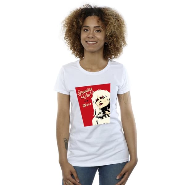 Blondie Dam/Tjej - Dreaming Is Free - T-shirt i bomull