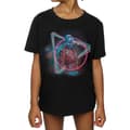 Miniatyrbillede 3 af 5: Marvel Girls Guardians Of The Galaxy Neon Nebula Cotton T-Shirt