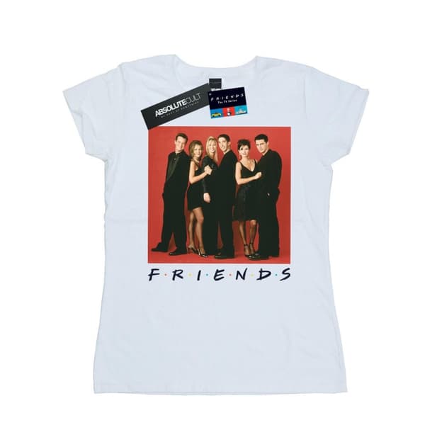 Friends T-shirt i bomull för damer/kvinnor