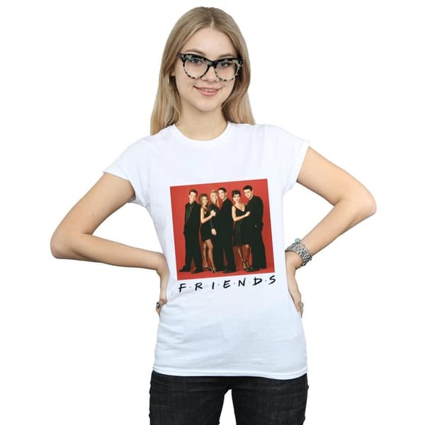Friends T-shirt i bomull för damer/kvinnor
