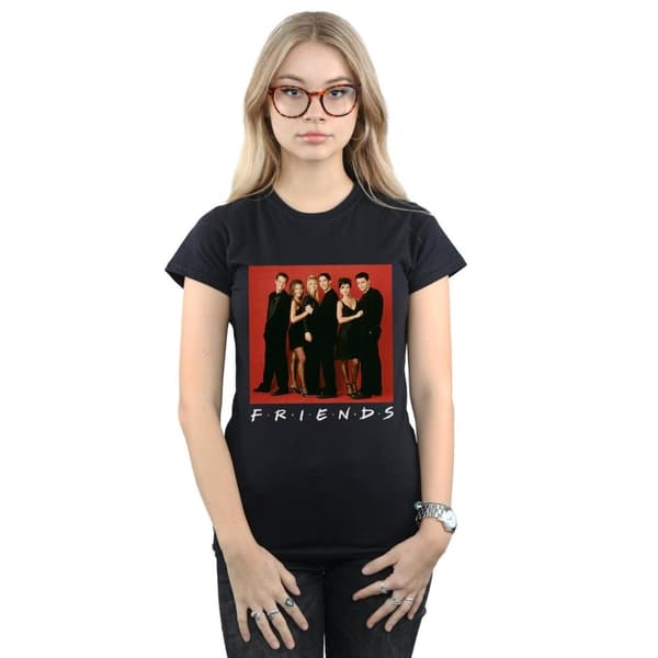 Friends T-shirt i bomull för damer/kvinnor
