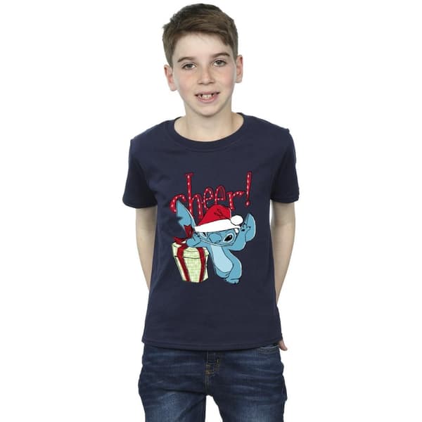 Disney Lilo And Stitch Cheer T-shirt för pojkar