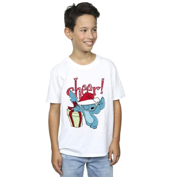 Disney Lilo And Stitch Cheer T-shirt för pojkar