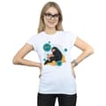 Miniatyrbild 2 av 3: Fantastic Beasts Dam/Tjej Sittande Niffler Bomulls-T-shirt