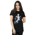 Miniatyrbillede 2 af 3: Disney Womens/Ladies Frozen 2 Elsa Nokk Silhouette Cotton Boyfriend T-Shirt