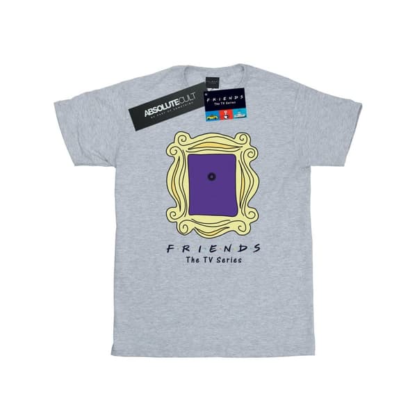 Friends Womens/Ladies Door Peephole Cotton Boyfriend T-Shirt