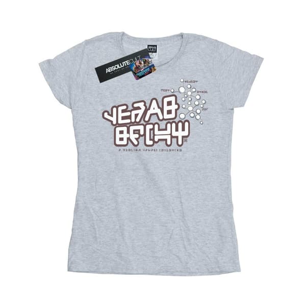 Marvel Womens/Ladies Guardians Of The Galaxy Star Lord Text Cotton T-Shirt
