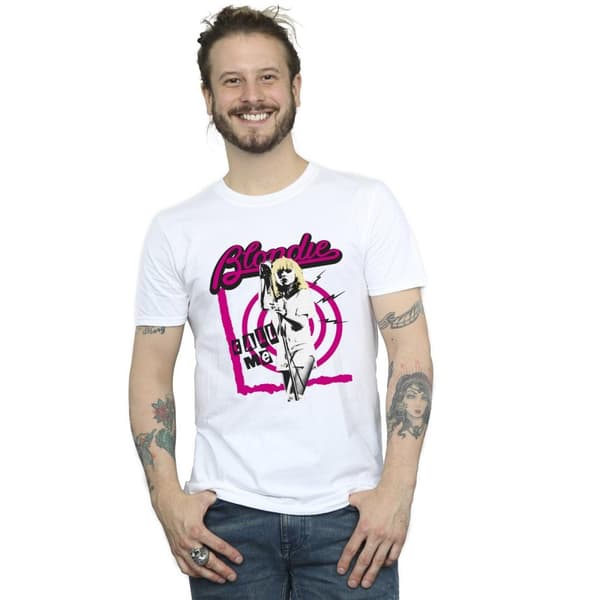 Blondie Mens Call Me T-Shirt