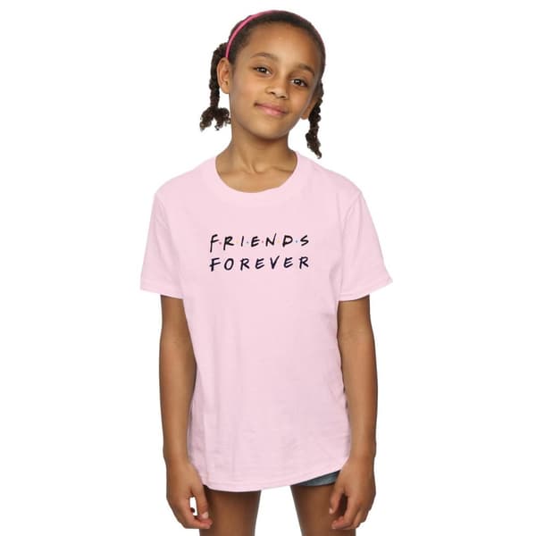 Friends Girls Forever Logo Cotton T-Shirt
