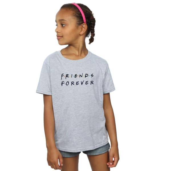 Friends Girls Forever Logo Cotton T-Shirt