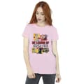 Pikkukuva 2 / 3: DC Comics Womens/Ladies DC League Of Super-Pets Profile Cotton Boyfriend T-Shirt