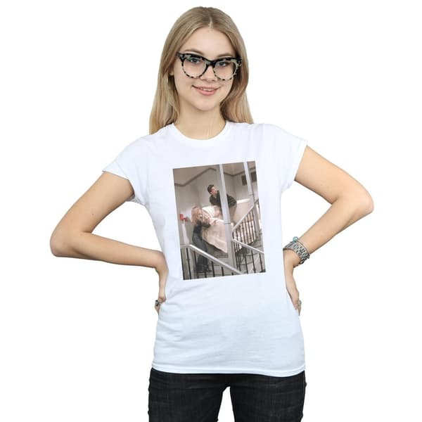 Friends Womens/Ladies Sofa Stairs Photo Cotton T-Shirt