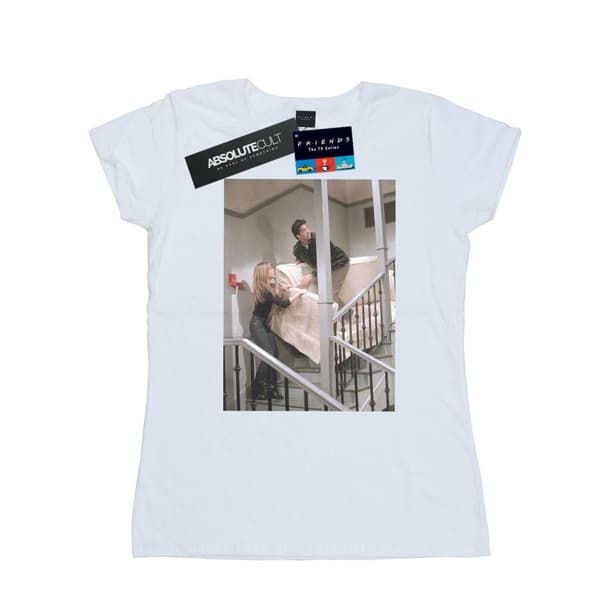 Friends Womens/Ladies Sofa Stairs Photo Cotton T-Shirt