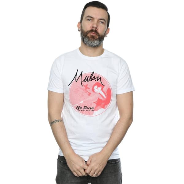 Disney Mens Mulan Be True T-Shirt