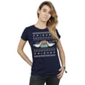 Miniatyrbild 2 av 3: Friends Dam/Tjej Fair Isle Central Perk T-shirt i bomull